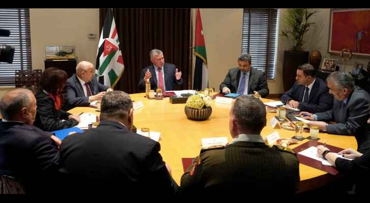 His Majesty King Abdullah II, while chairing a follow-up meeting on medical tourism
