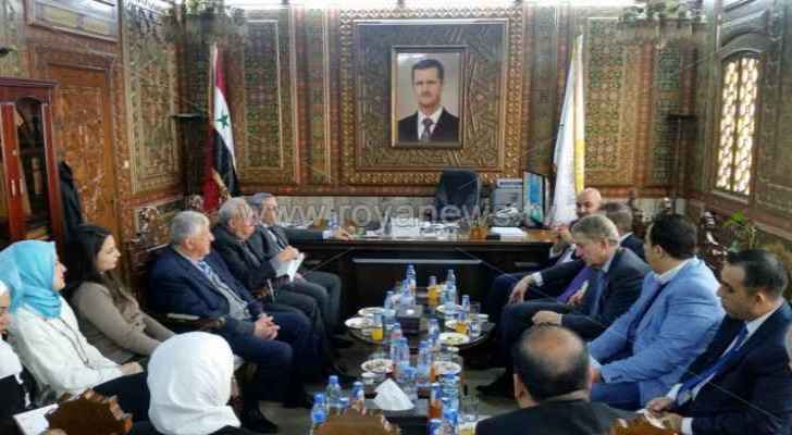 Syria hands Jordanian MPs investment portfolio for private sector