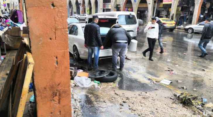 Floods cause heavy losses in Downtown Amman