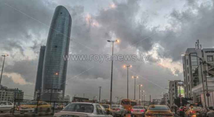 Weather depression to hit Jordan as of this evening, until Thursday morning