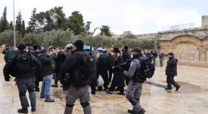 Group of extremist settlers storms Al-Aqsa