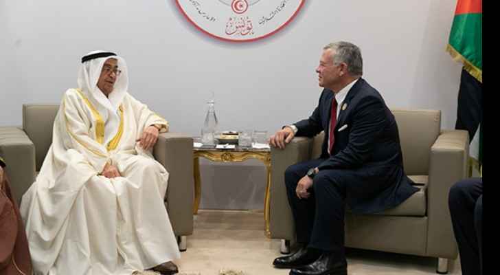 King meets Bahrain deputy PM in Tunis