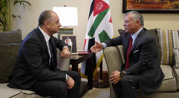 King meets Lebanese Minister of national defence