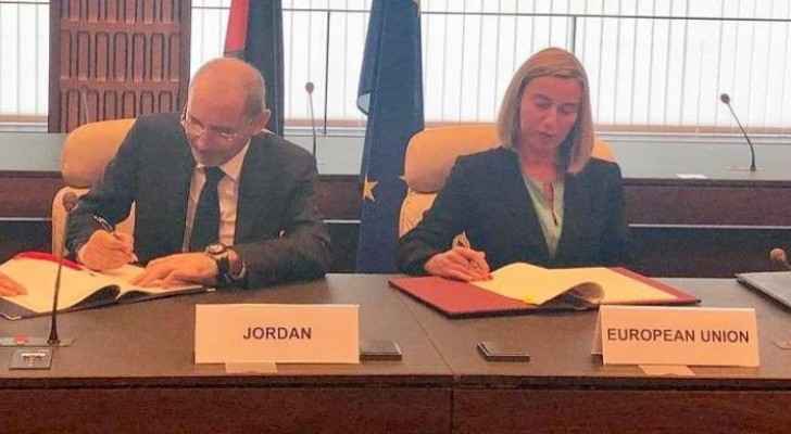 Jordan signs new agreement with EU