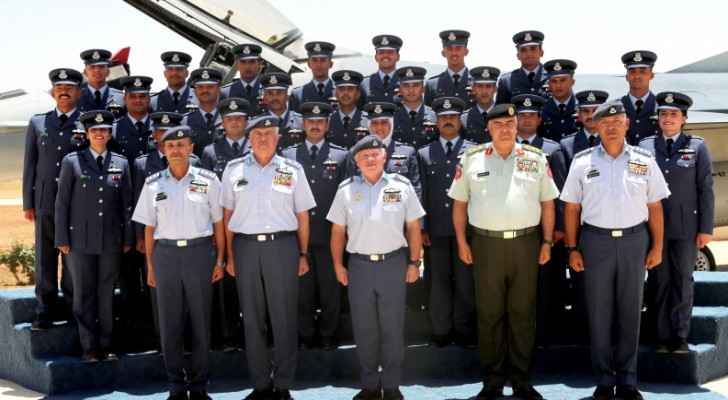 King attends graduation of 48th class of air force cadets