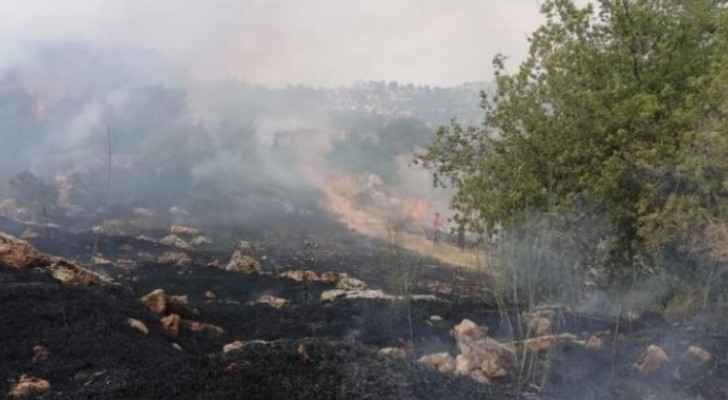 CDD cadres extinguish two fires broke out in Irbid, Madaba