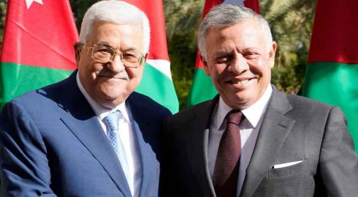 King reiterates Jordan’s support for Palestinians in phone call with Abbas