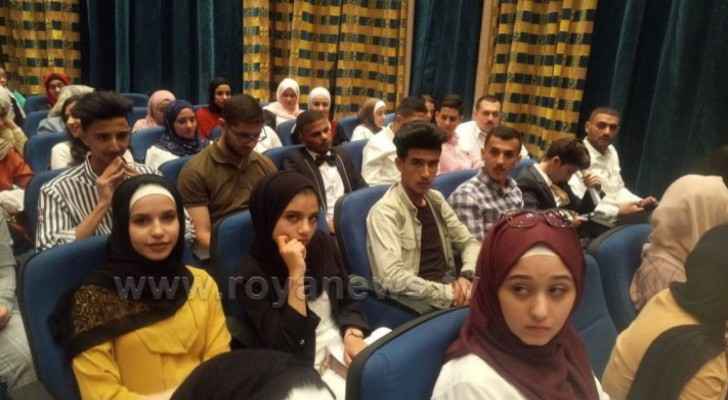 Top achievers in Tawjihi arrive at Queen Rania Center to attend conference