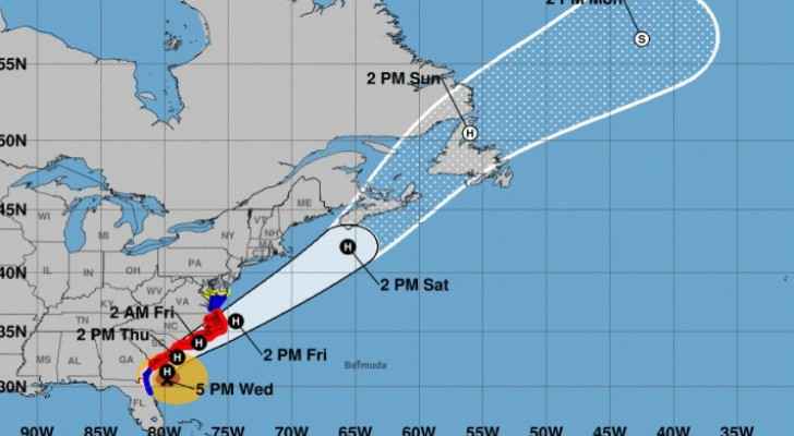 Jordanian Embassy in Washington warns Jordanians in US as Hurricane Dorian intensifies