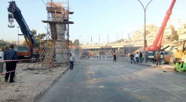 Army Street in Amman reopened following temporal closure this morning