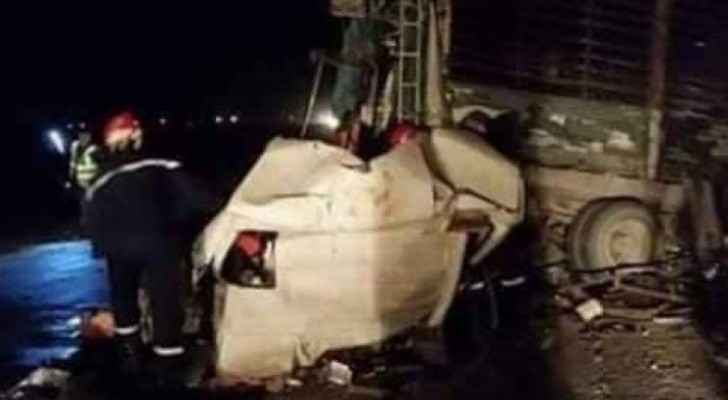 Road accident near Wadi Araba valley claims lives of three siblings