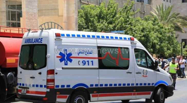 Eight injured in two accidents in Amman, Irbid