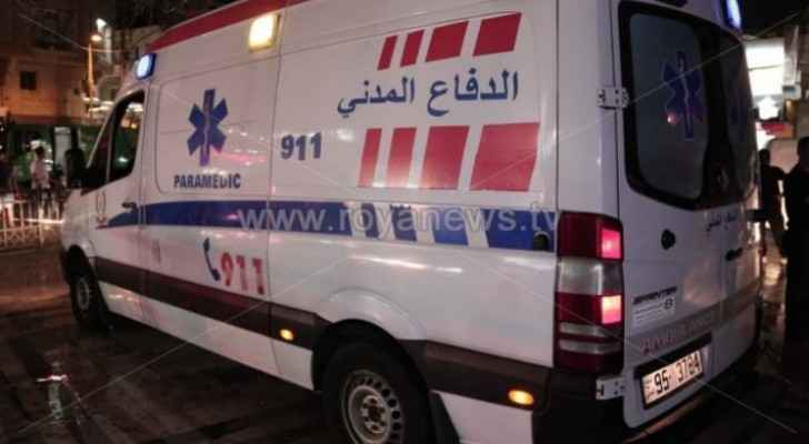 Three injured in road accident in Amman