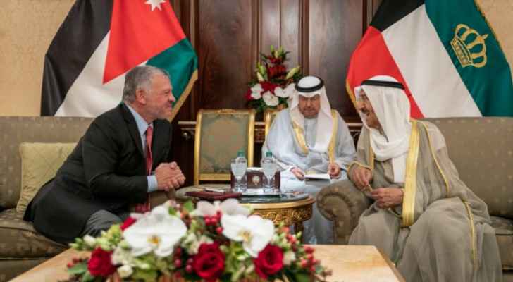 King, Kuwait emir hold talks on brotherly bilateral ties