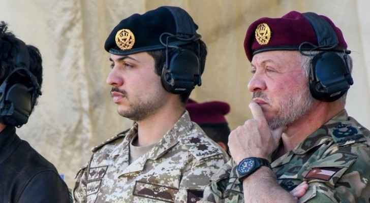King, Crown Prince visit King Abdullah II Royal Special Forces