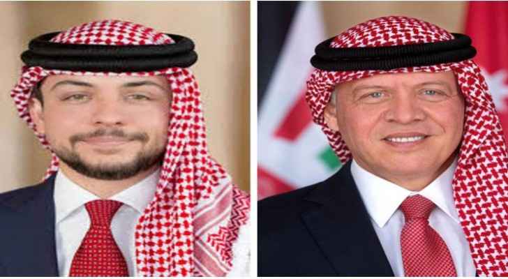 King, Crown Prince receive cables on occasion of late King Hussein’s birthday