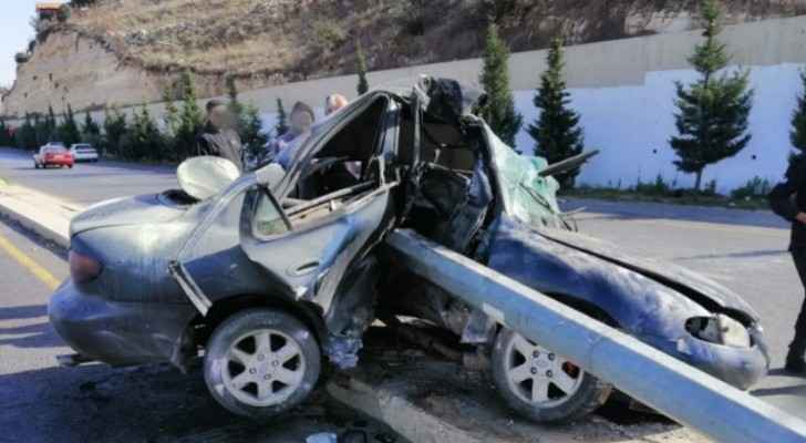 Road accident leaves one killed, another injured in Balqa