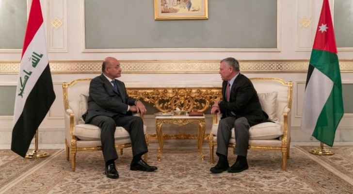 King stresses Jordan’s firm commitment to supporting Iraq, its people