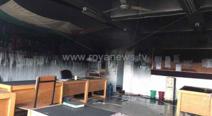 CDD: School fire in Ramtha leaves 36 students injured