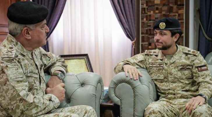Crown Prince visits Armed Forces General Command