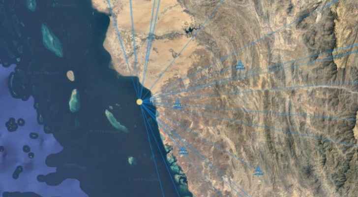 Earthquake recorded in Red Sea