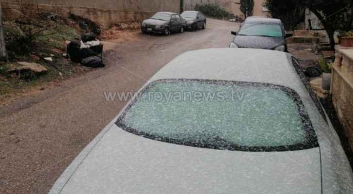 Video: Snow falls in Ajloun