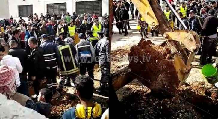 Two Egyptian nationals rescued from under rubble in Amman