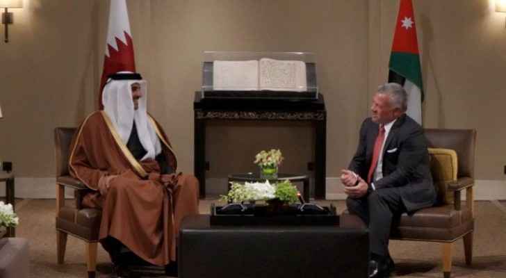 King holds talks with Qatar Emir, reaffirms brotherly ties