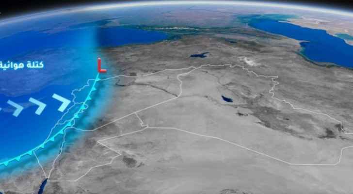 Second-degree weather depression to hit Jordan tomorrow afternoon