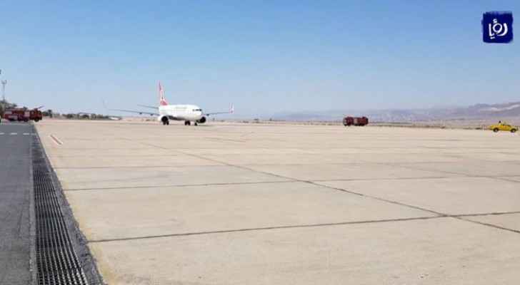 QAIA receives the last two planes before flights from and to Jordan are suspended