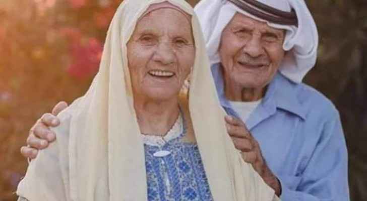 Photos: Palestinian couple celebrate 60th wedding anniversary
