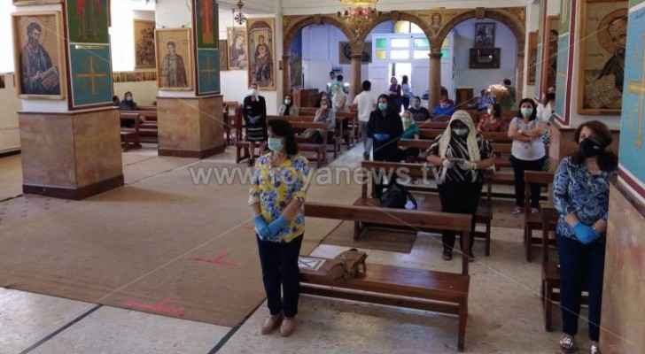 Churches in Jordan reopen for the first time in nearly 3 months