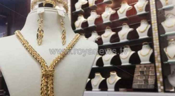 Gold prices on the rise again in Jordan