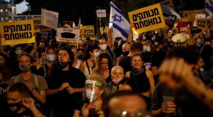 Mass demonstrations against Netanyahu in occupied Jerusalem