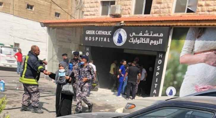 Patients at Greek Catholic Hospital in Irbid evacuated after power transformer combustion