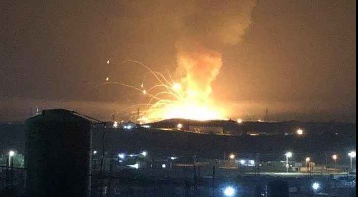Explosion in Zarqa