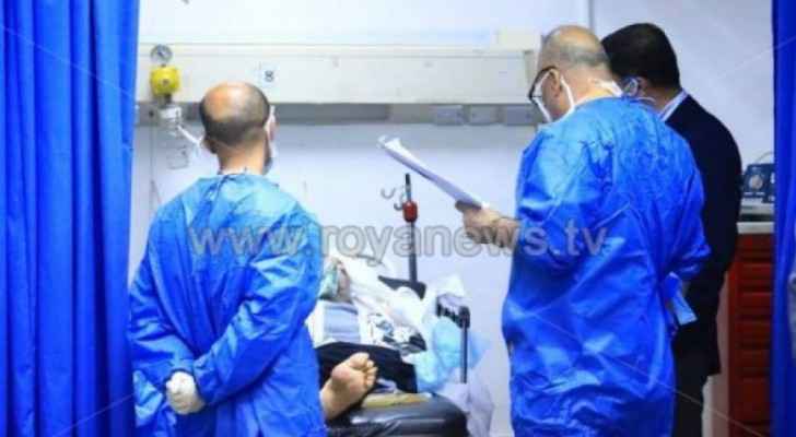 Four COVID-19 patients in critical condition at Prince Hamza Hospital ICU