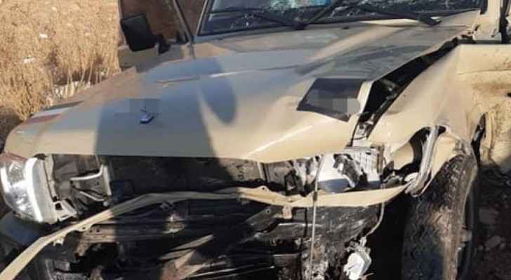 Three people injured in two-vehicle collision in Mafraq