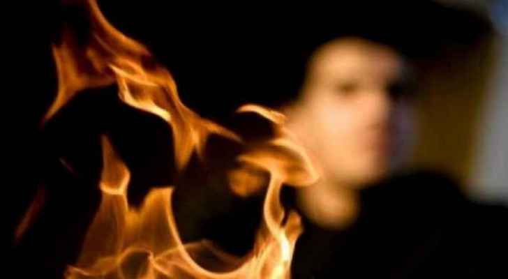 Private university student lights himself on fire