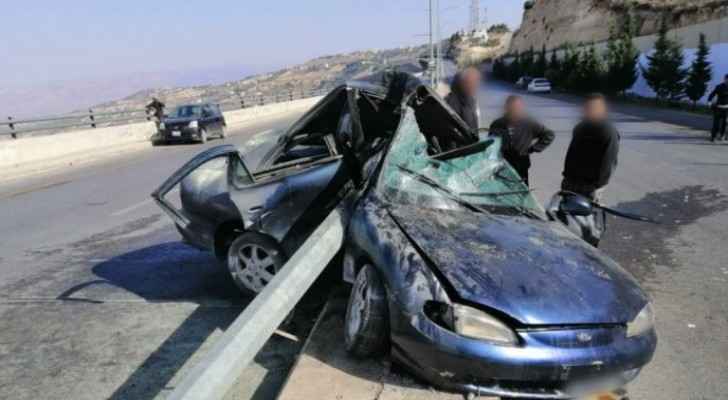 Jordan: One death, 19 injuries in 401 car accidents within 24 hours