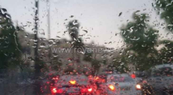 Air instability affects Jordanian weather