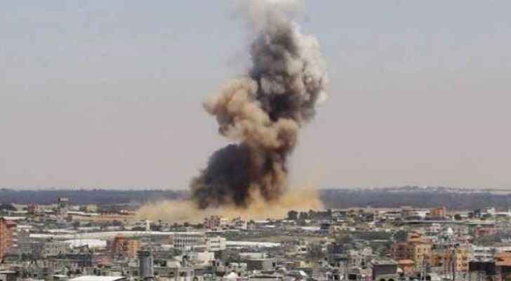 Israeli occupier launches strikes on Gaza