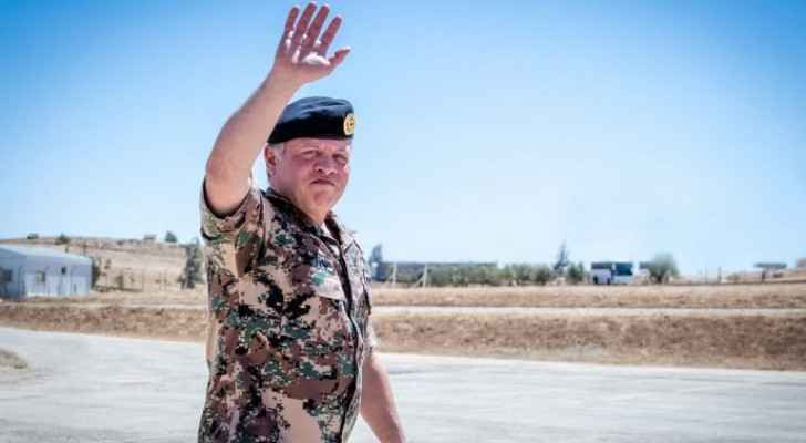 King Abdullah II inaugurates field hospital in Zarqa