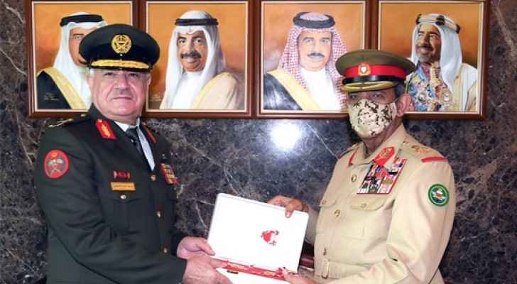 Jordan and Bahrain discuss military ties