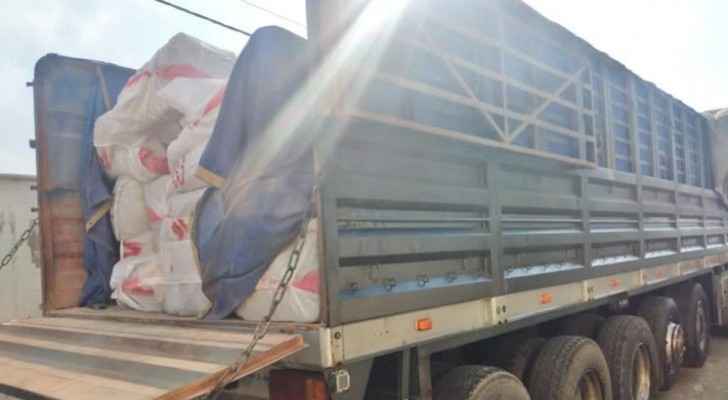 Jordan Customs seizes truck carrying smuggled goods