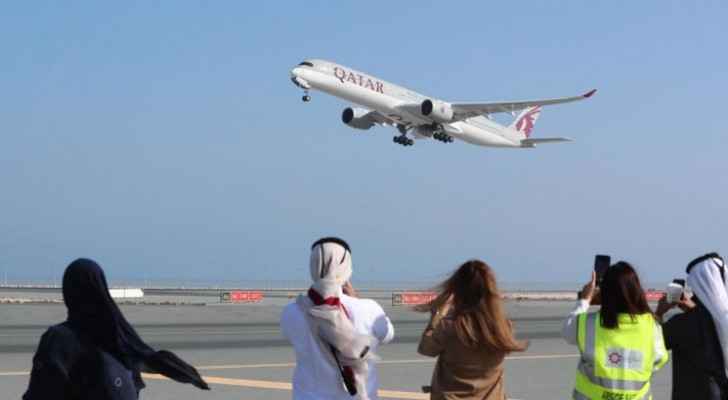 First flight in three years between Qatar, Saudi Arabia takes off following reconciliation