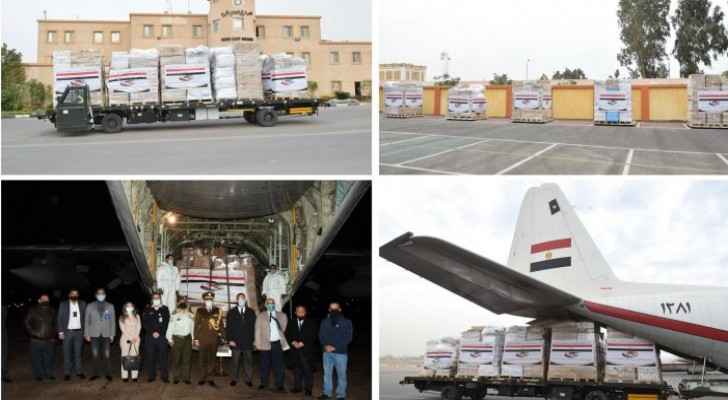 Egypt provides medical supplies to Jordan