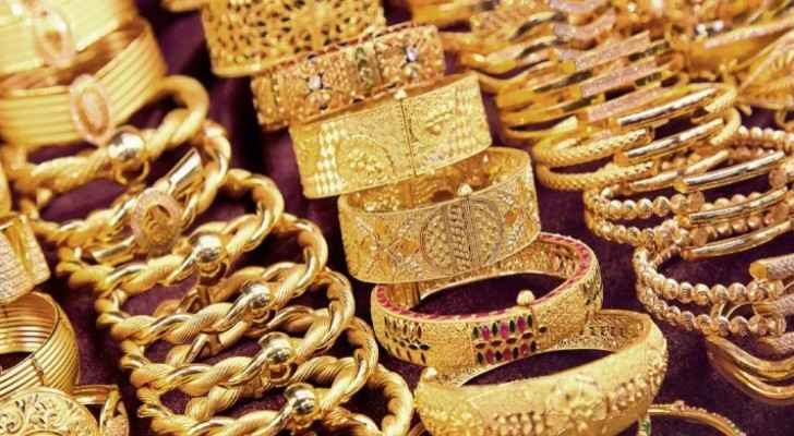 Gold prices rise in Jordan