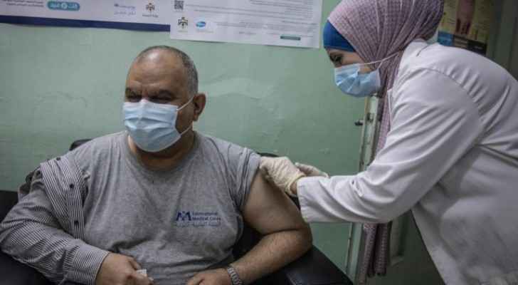 32,000 people received COVID-19 vaccine in Jordan: Sharkas