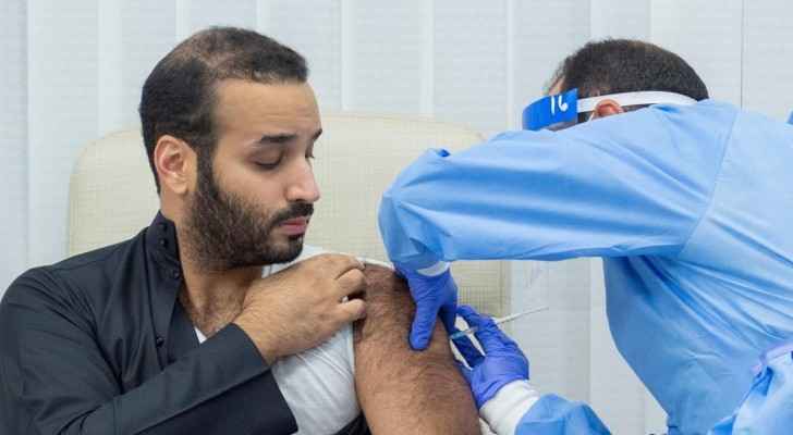 Saudi Crown Prince MBS receives coronavirus vaccine. Photo: Middle East Eye